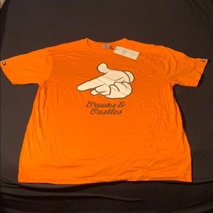 Brand new crooks & castles t shirt